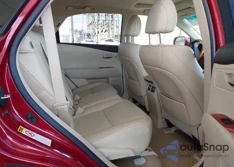 2010 Lexus Rx 350 z USA, uszkodzony, nr VIN JTJZK1BA8A2410920